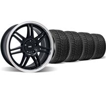 2005-13 Mustang Black SVE Anniversary Wheel & Nitto Tire Kit- 18X9