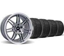 2005-13 Mustang Anthracite SVE Anniversary Wheel & Nitto Tire Kit - 18X9/10