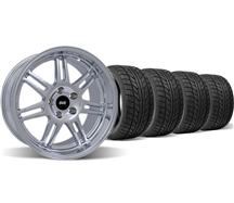 2005-13 Mustang Chrome SVE Anniversary Deep Dish Wheel & Nitto Tire Kit 18X9/10