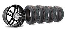 2005-13 Mustang Ford Racing 2012 Boss 302 Laguna Seca Wheel And Nitto Tire Kit - 19X9"